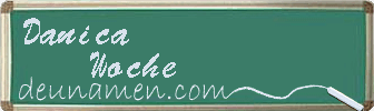 Danica Woche Visitenkarte